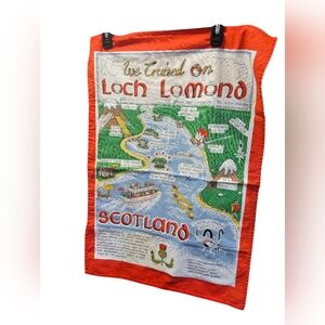 Loch Lomond Scotland Souvenir Towel